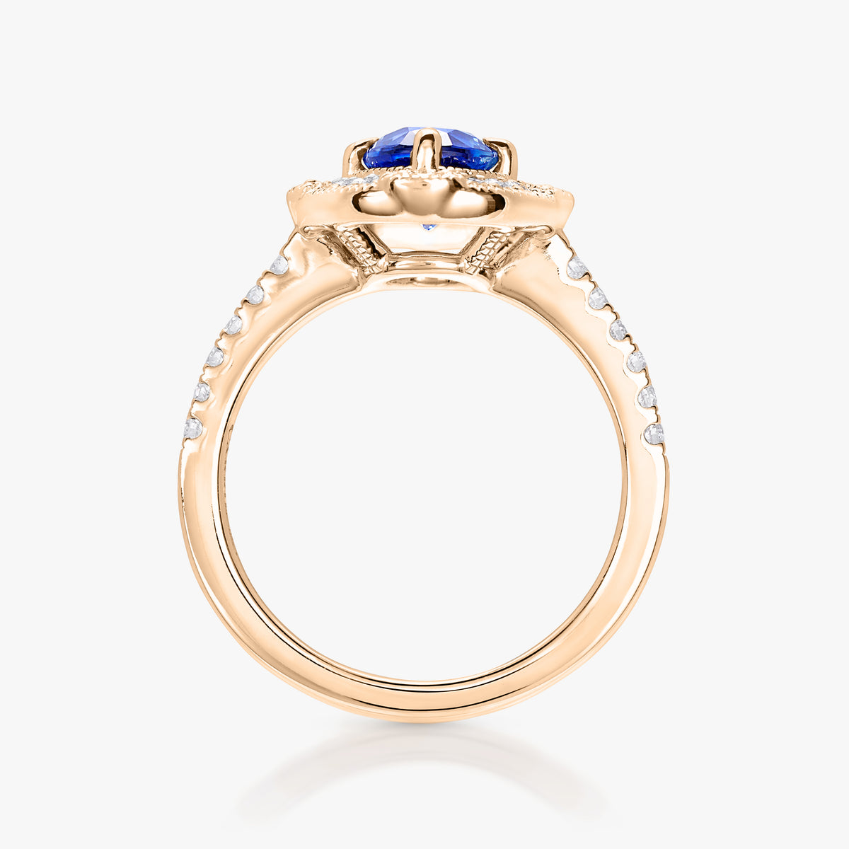 1.36ct Blue Sapphire Plenitude Ring - Carrie K.