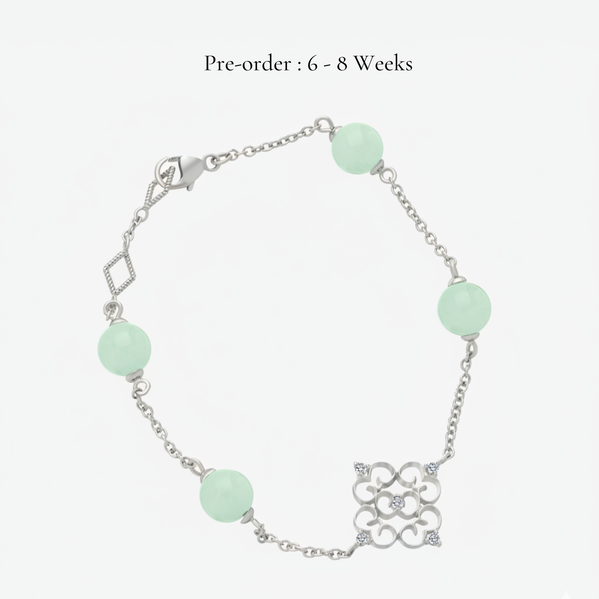 Blessings Jade Bracelet (18K Gold) - Carrie K.