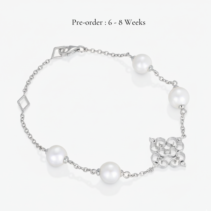 Blessings Pearl Bracelet (18K Gold) - Carrie K.