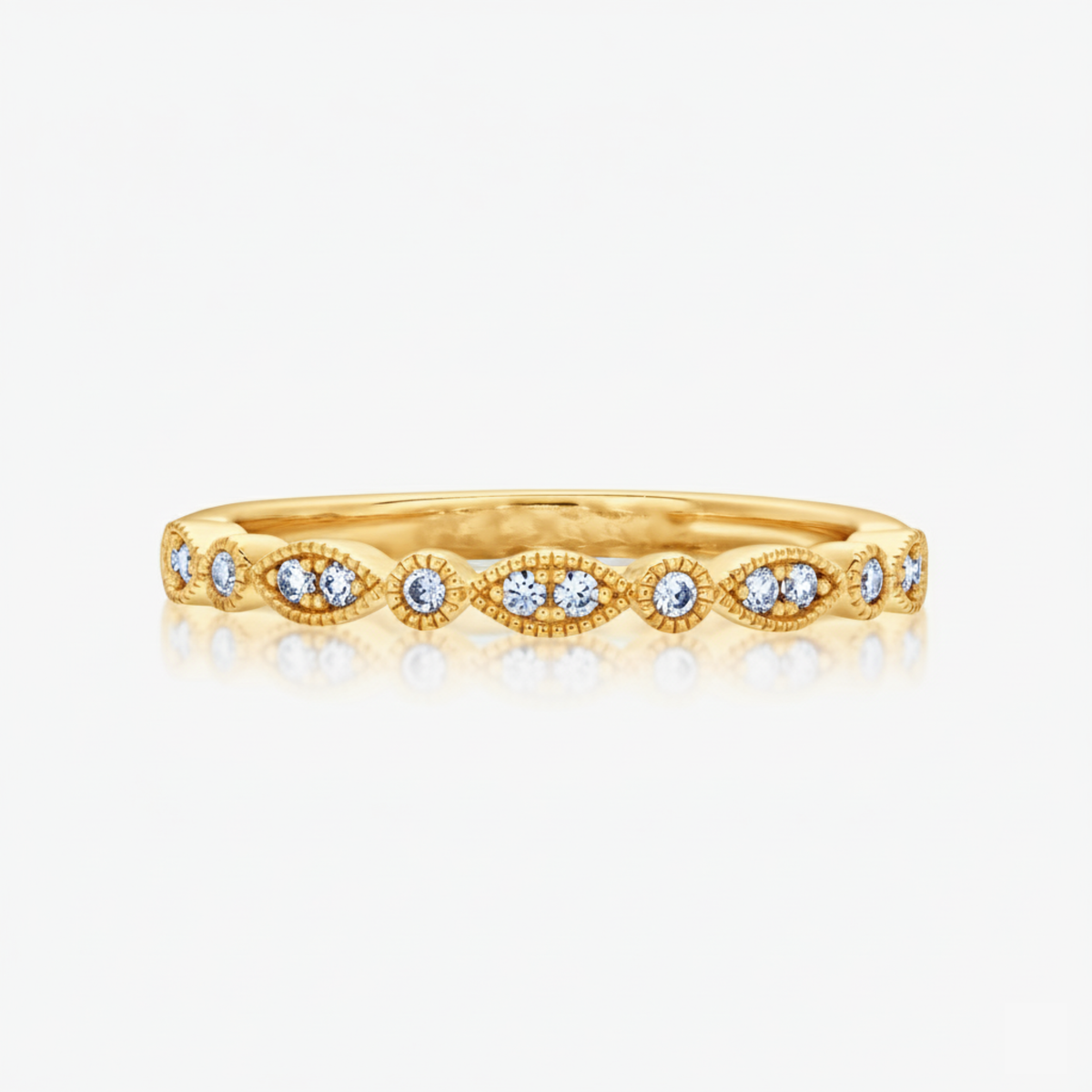Achernar Half Eternity Ring - Carrie K.