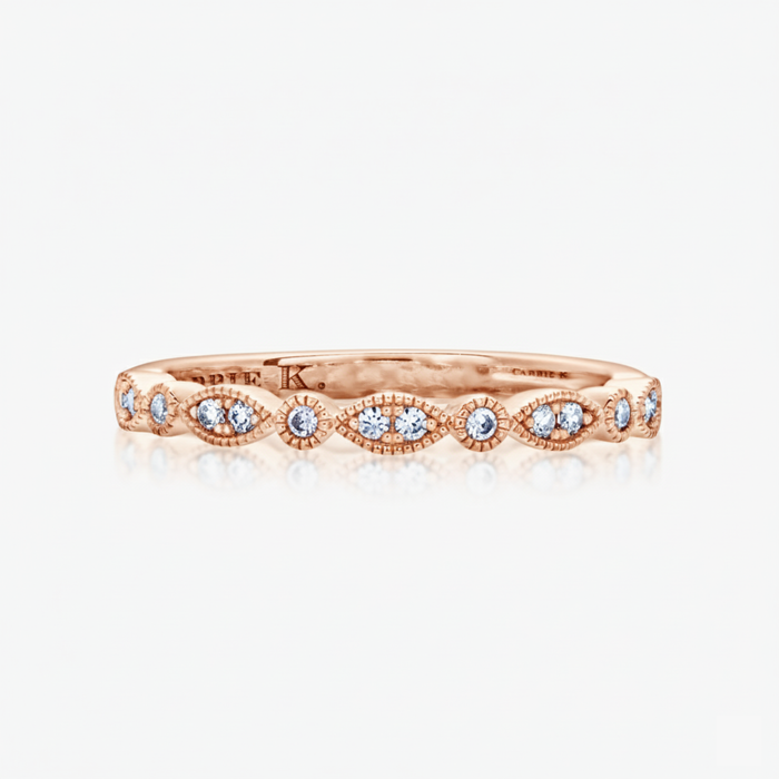 Achernar Half Eternity Ring - Carrie K.
