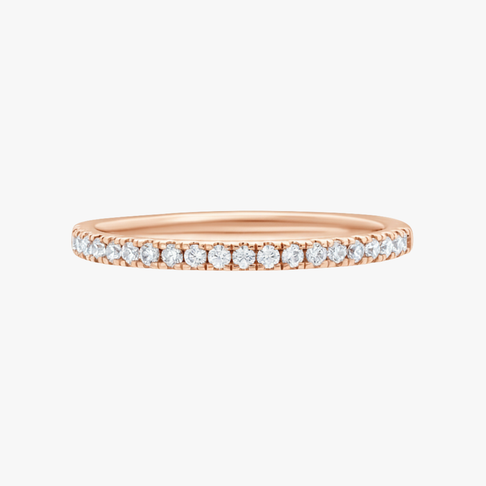 Verona Ring - 1.5mm (Half Eternity) - Carrie K.
