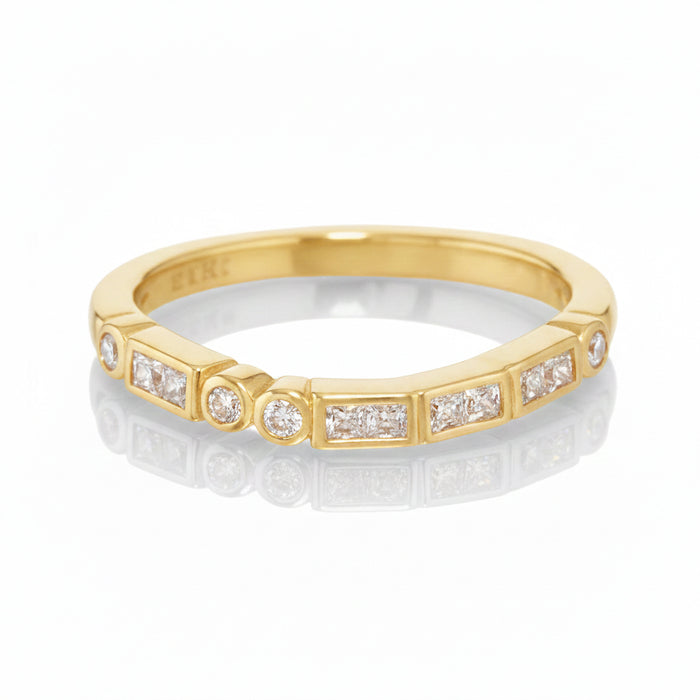 Morse Bezel Nesting Ring - Carrie K.