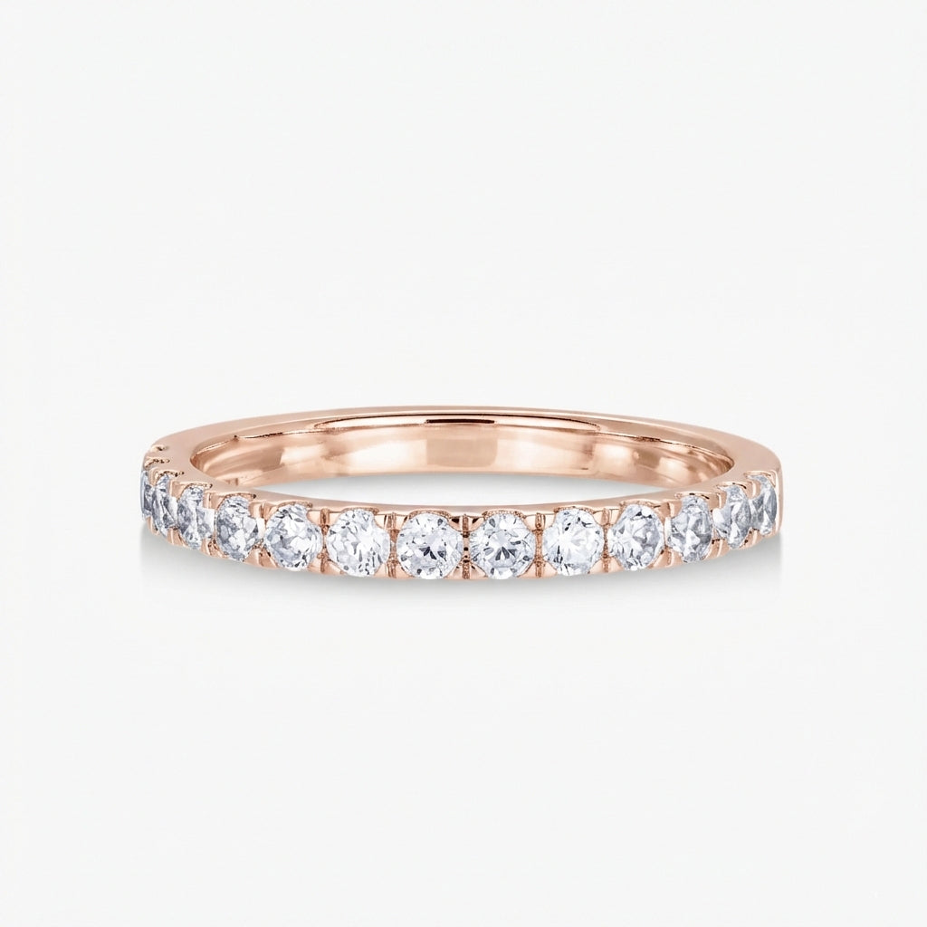 Verona Ring - 2.00mm (Half Eternity) - Carrie K.