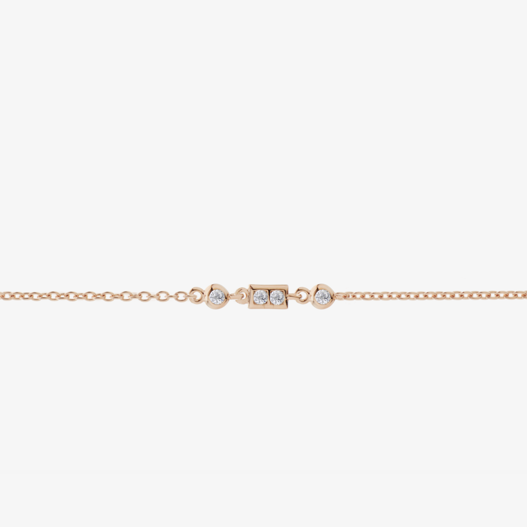 Code Link R Necklace - Carrie K.
