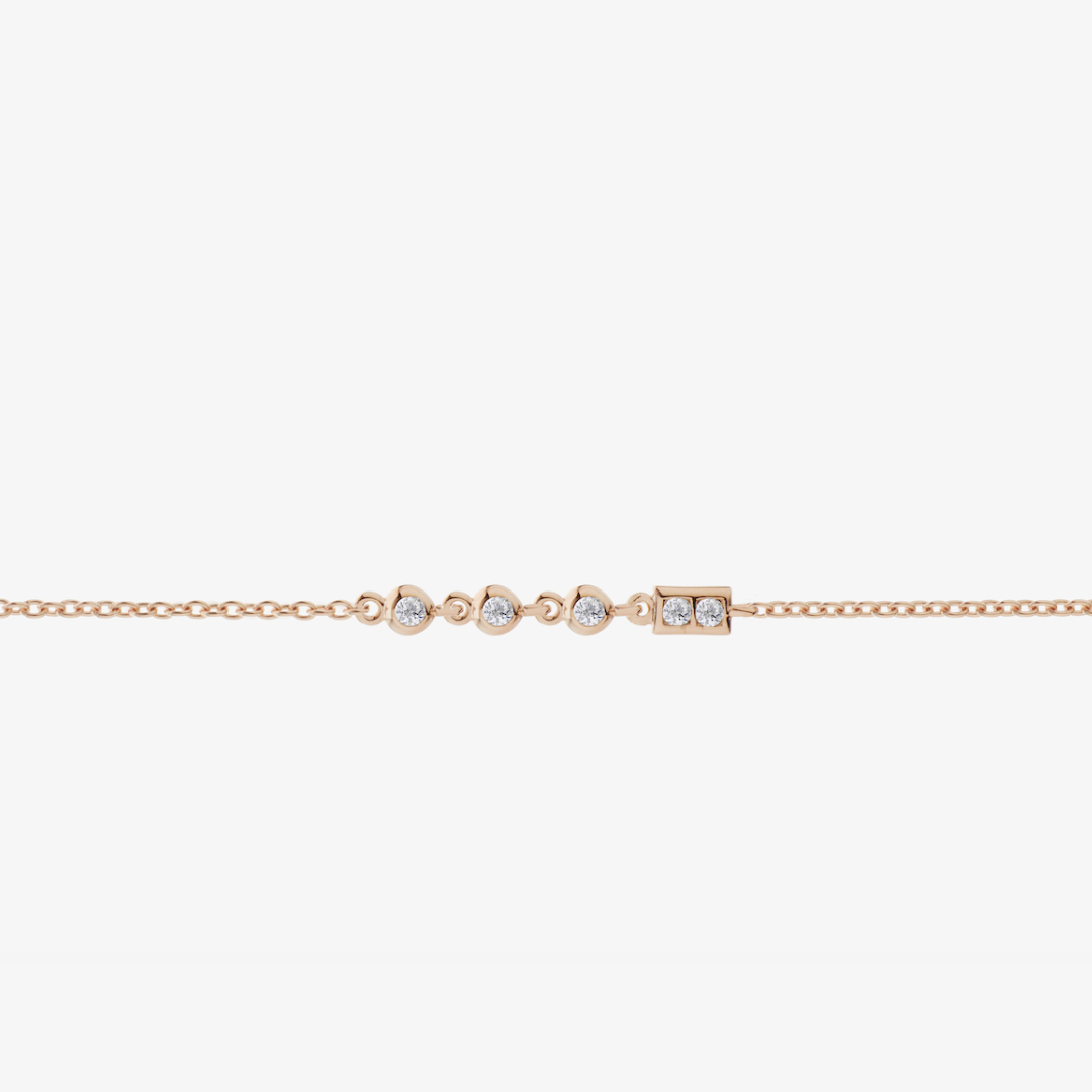 Code Link V Necklace - Carrie K.