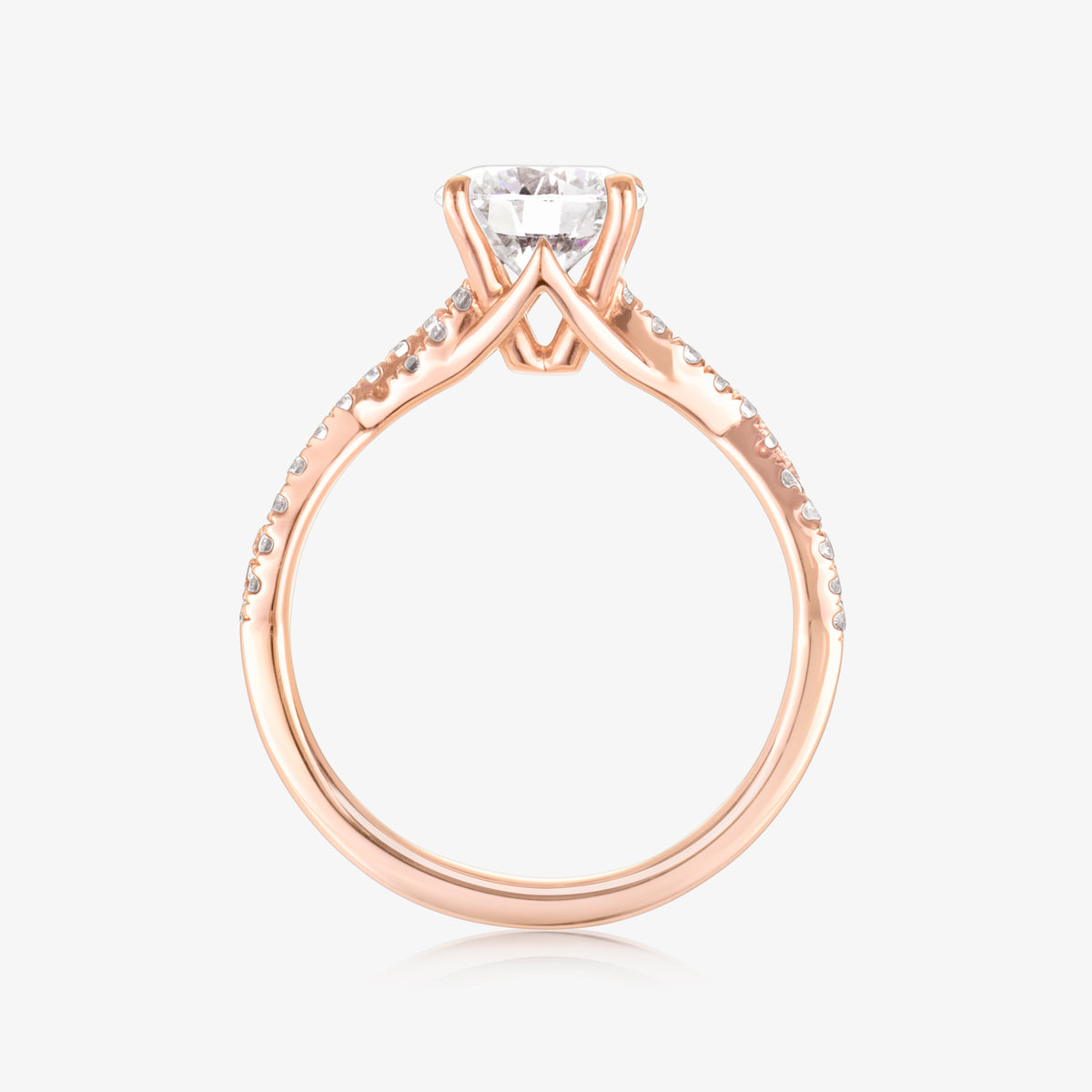 0.97ct Lab-Grown Diamond Pinnacle Infinity Diamond Ring - Carrie K.