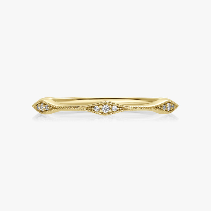 Capella 3/4 Eternity Ring - Carrie K.