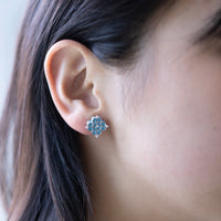 Blessings Mini Turquoise Ear Studs - Carrie K.