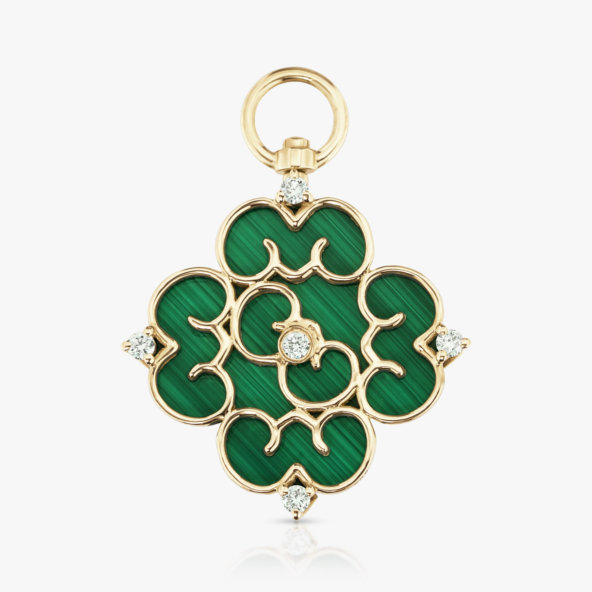 Blessings Mini Malachite Charm - Carrie K.