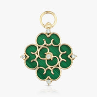 Blessings Mini Malachite Charm - Carrie K.