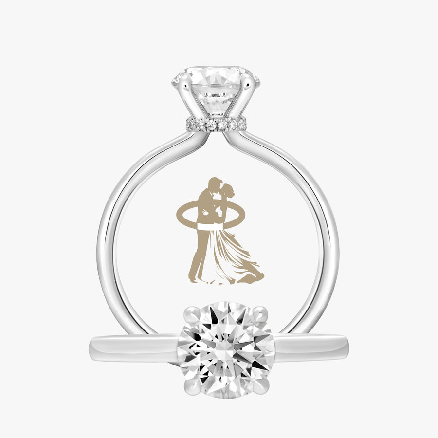 Unity Ring With Straight Band - Carrie K.