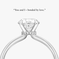 Unity Ring With Straight Band - Carrie K.