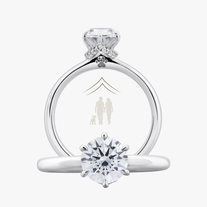 Home Ring With Straight Band - Carrie K.