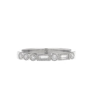 Milgrain Morse Ring - 2.5 mm - Carrie K.