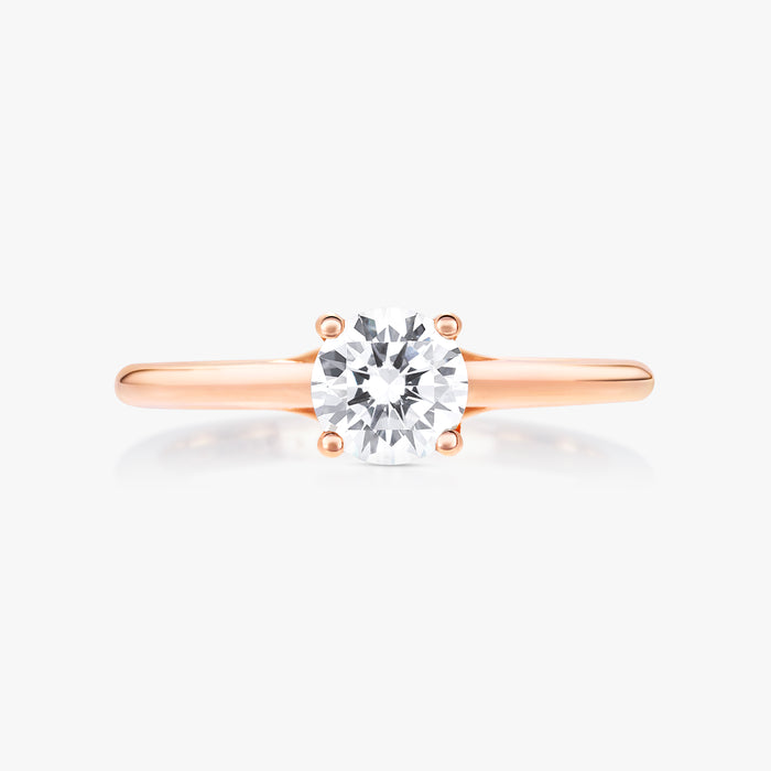 Pinnacle Ring With Straight Band - Carrie K.