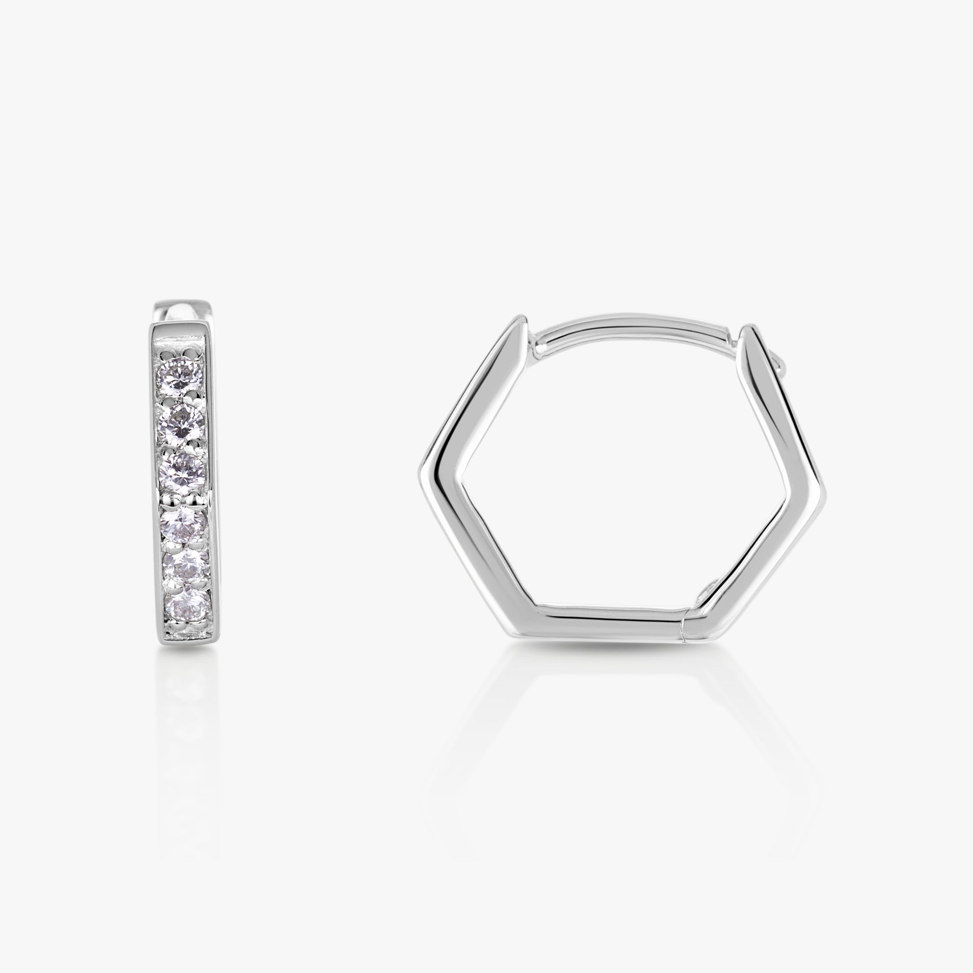 Baby Hexa Hoop (18K Gold) - Carrie K.