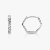 Baby Hexa Hoop (18K Gold) - Carrie K.
