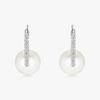 South Sea Pearl Nuovo Diamond Earrings - Carrie K. 