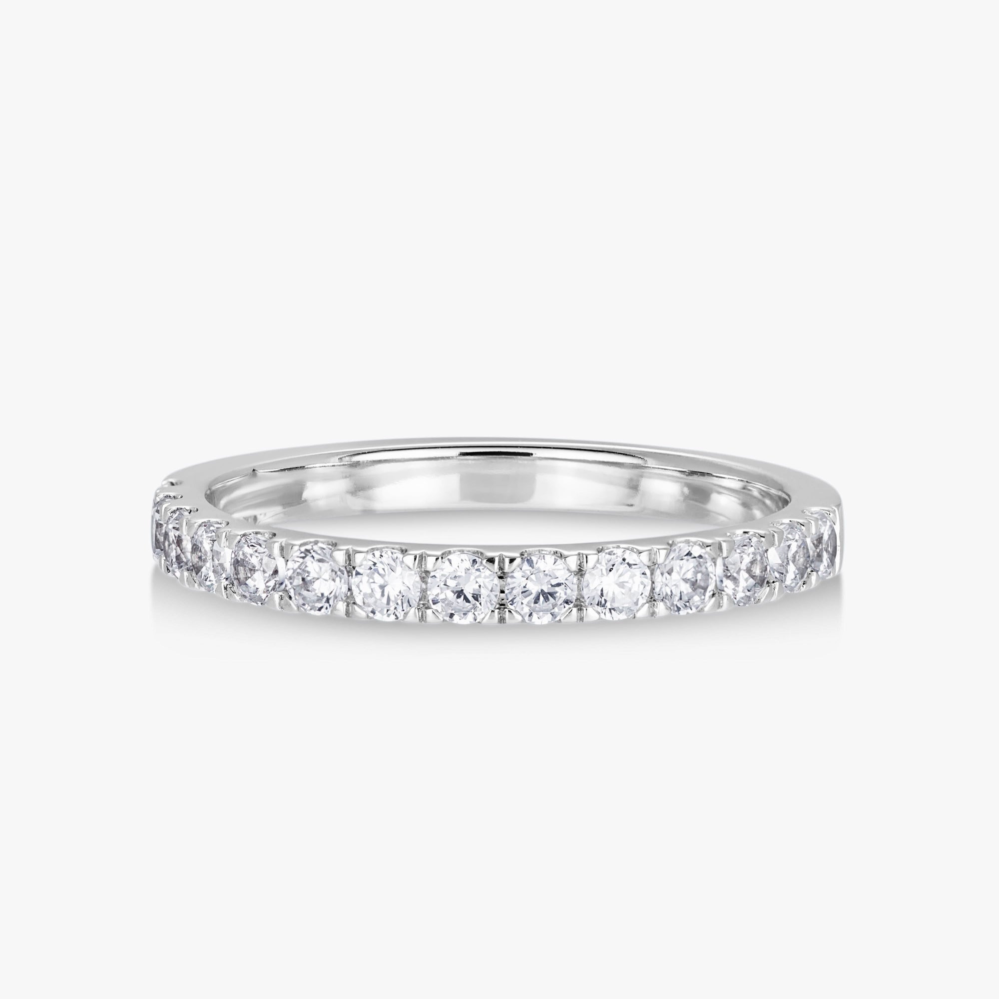 Verona Ring - 2.00mm (Half Eternity) - Carrie K. 