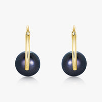 Tahitian Pearl Nuovo Earrings - Carrie K. 