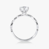 Entwine Birthstone Art Deco Helix Ring - Carrie K.