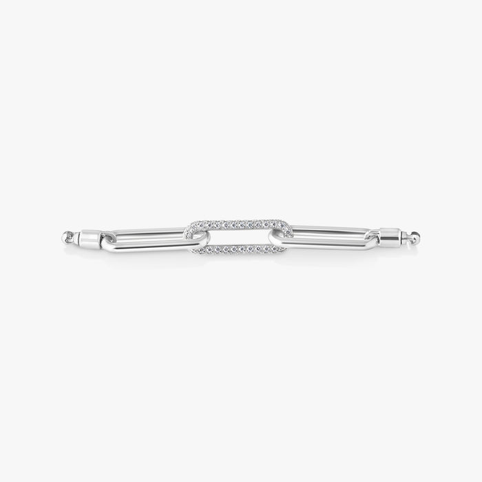 Diamond Thick Link Chain (3 Links) - Carrie K.