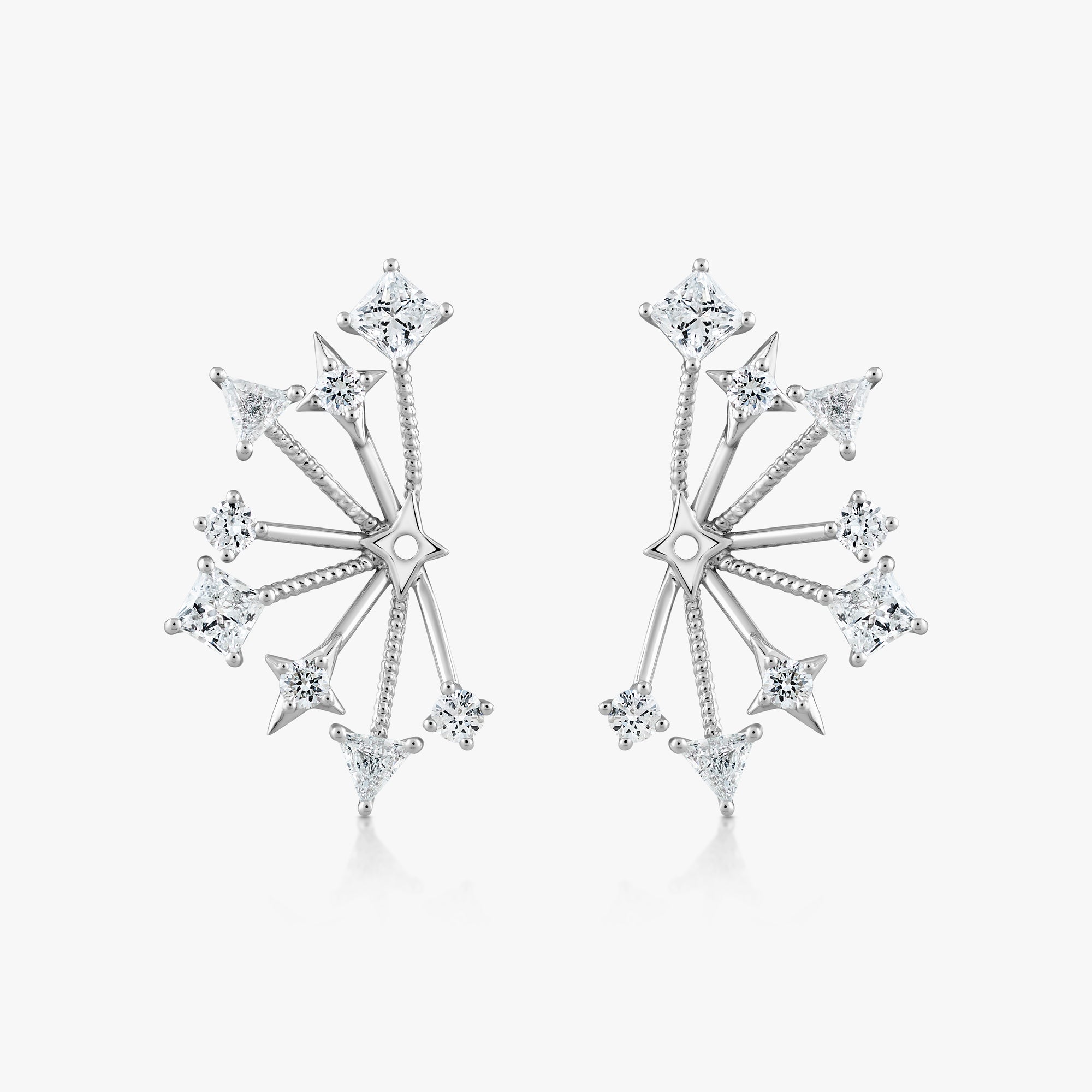 Starburst Diamond Ear Jacket - Carrie K.