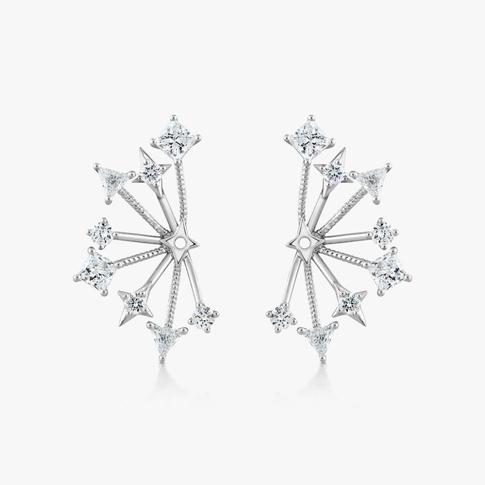 Starburst Diamond Ear Jacket - Carrie K.