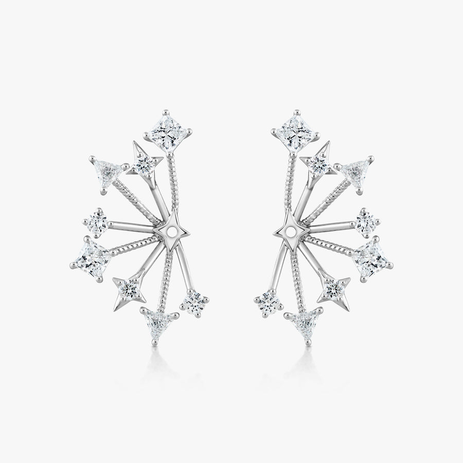 Starburst Diamond Ear Jacket - Carrie K.