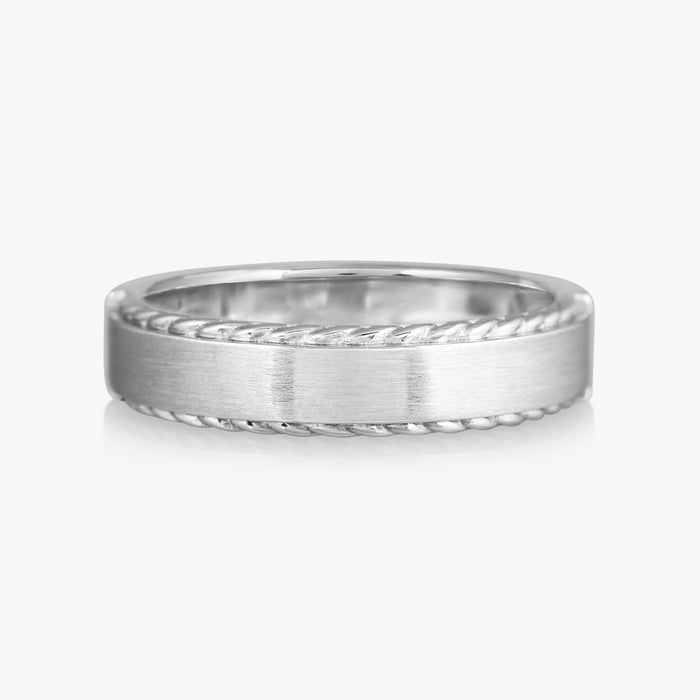Intertwined Flat Band - 3.5mm - Carrie K.