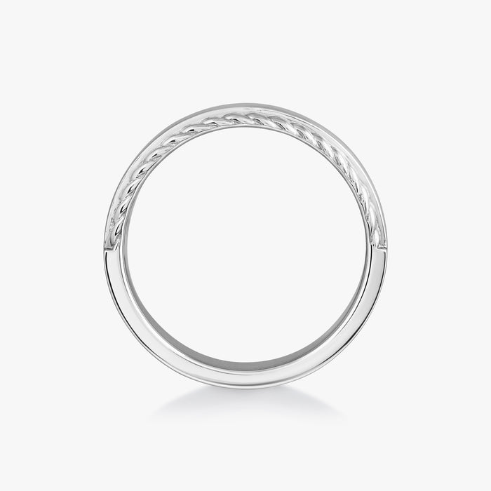 Intertwined Flat Band - 5.5mm - Carrie K.