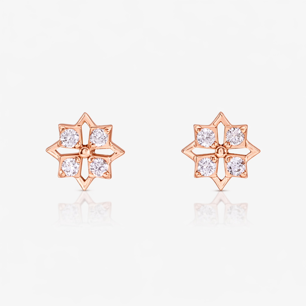 Star Mini Studs (18K Gold) - Carrie K.