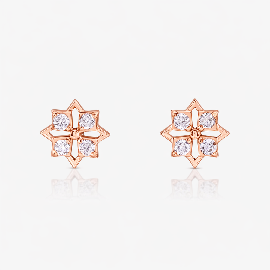 Star Mini Studs (18K Gold) - Carrie K.
