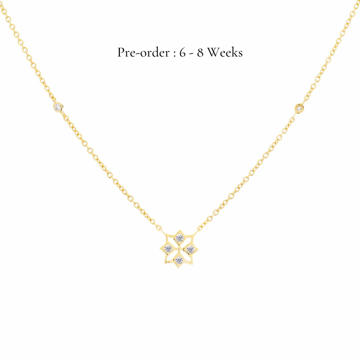 Star Mini Necklace (18K Gold) - Carrie K.
