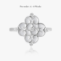 Blessings Mother of Pearl Ring (18K Gold) - Carrie K.