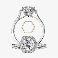 Hexa Halo Ring - Carrie K.