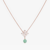 Blessings Jade Necklace (18K Gold) - Carrie K.