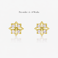 Star Mini Studs (18K Gold) - Carrie K.