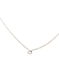 Star Mini Solitaire Necklace (9K Gold) - Carrie K.