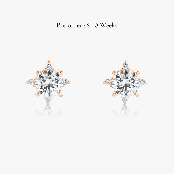 North Star Ear Studs - Carrie K.