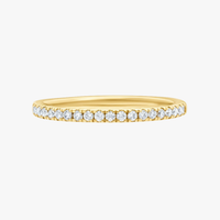 Verona Ring - 1.5mm (Half Eternity) - Carrie K.
