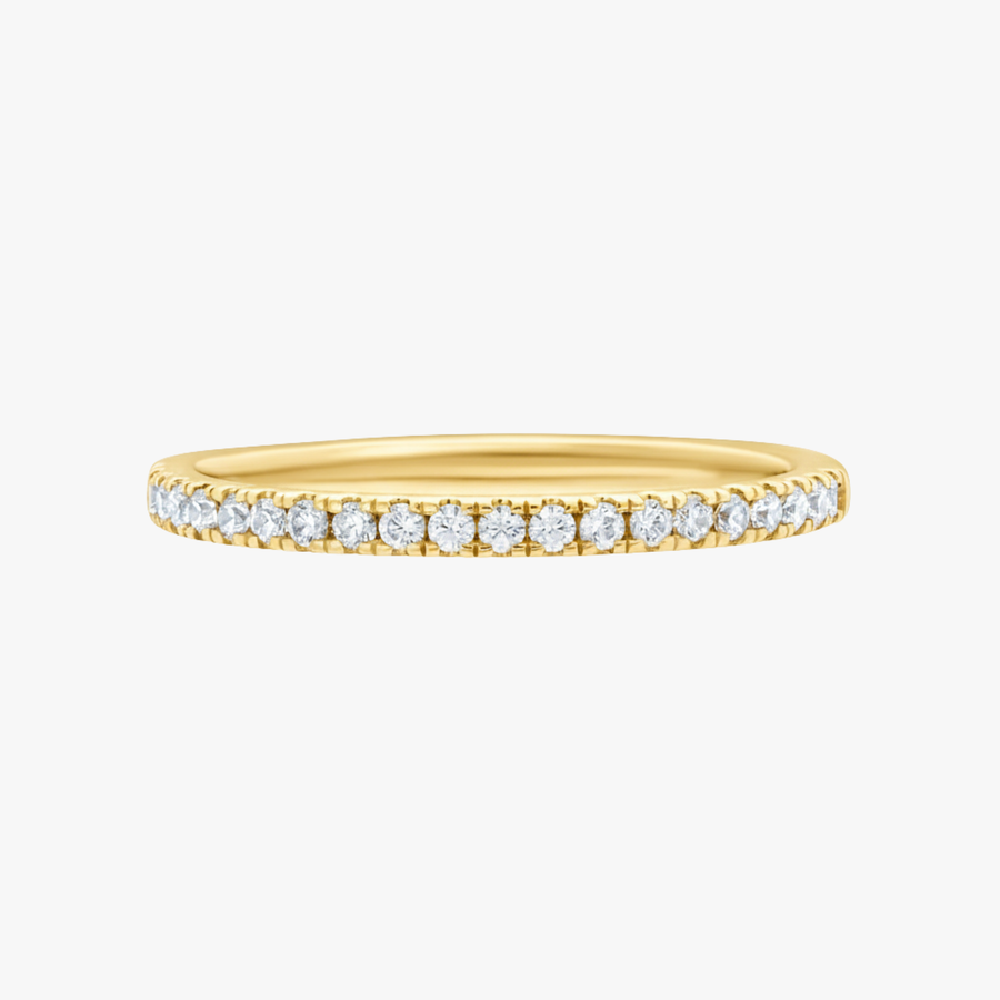 Verona Ring - 1.5mm (Half Eternity) - Carrie K. 