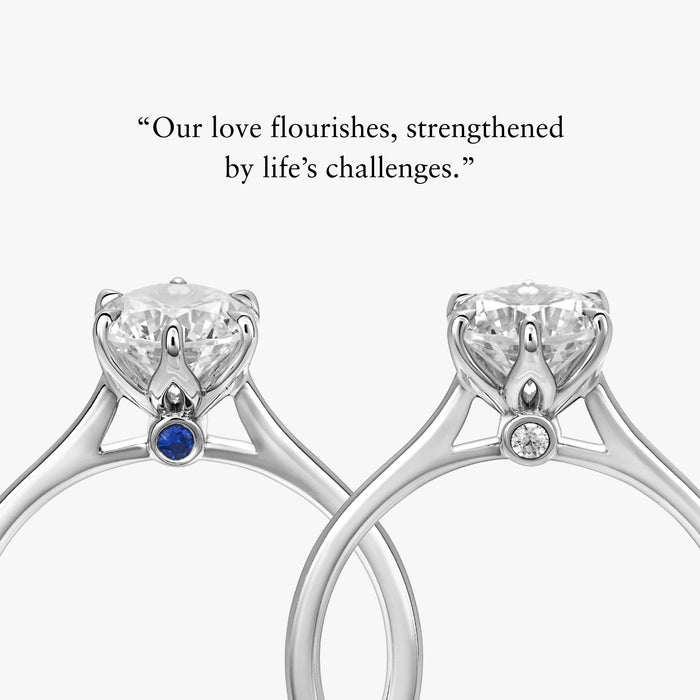 Lotus Little Secret With Cathedral Ring - Carrie K.