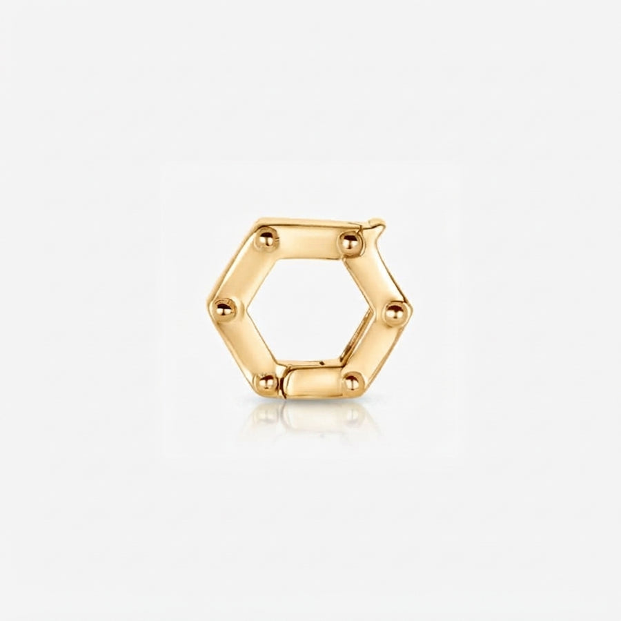 Hexa Bail Clip (14K Gold) - Carrie K. 