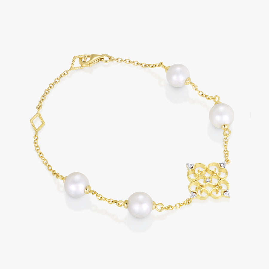 Blessings Pearl Bracelet (18K Gold) - Carrie K.