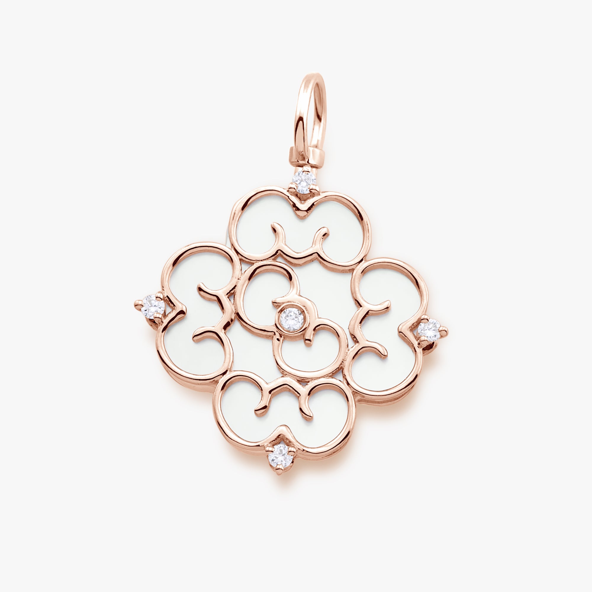 Blessings Mother of Pearl Charm - Carrie K.