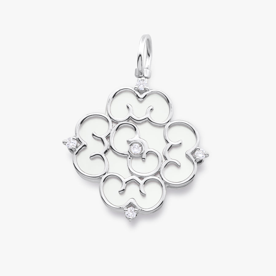 Blessings Mother of Pearl Charm - Carrie K.