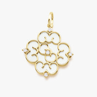 Blessings Mini Mother of Pearl Charm - Carrie K.