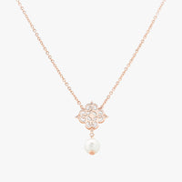 Blessings Pearl Necklace with Mother of Pearl (14K Gold) - Carrie K.